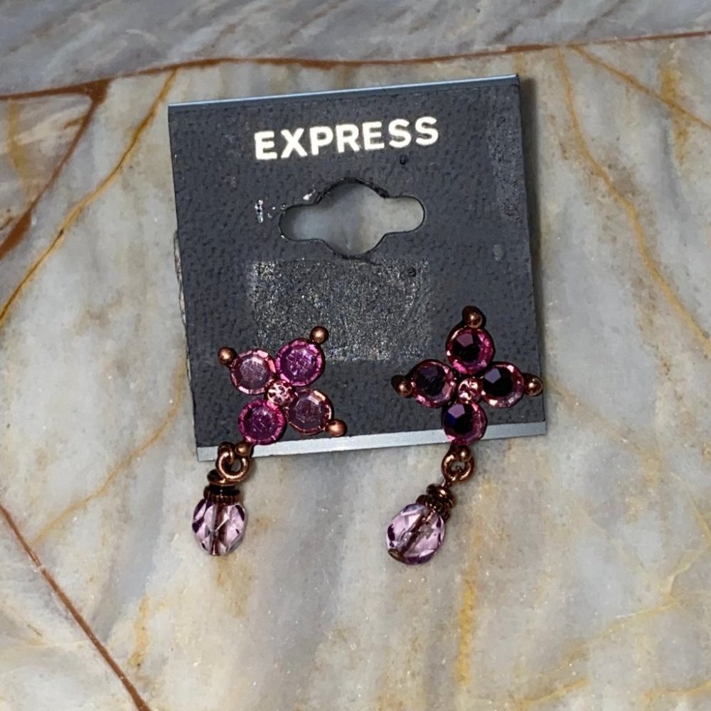 Beautiful‎ Sparkly Crystal Earrings
